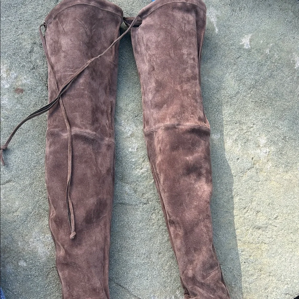 Vero Cuoio Brown Over the Knee Boots